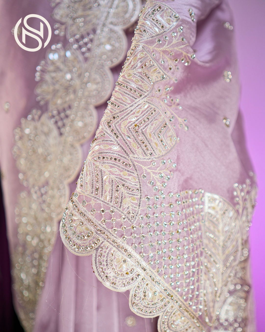 Noor-e-Banaras | Banarasi Soft Tissue Silk Saree with Handwork Border | Blush Pink