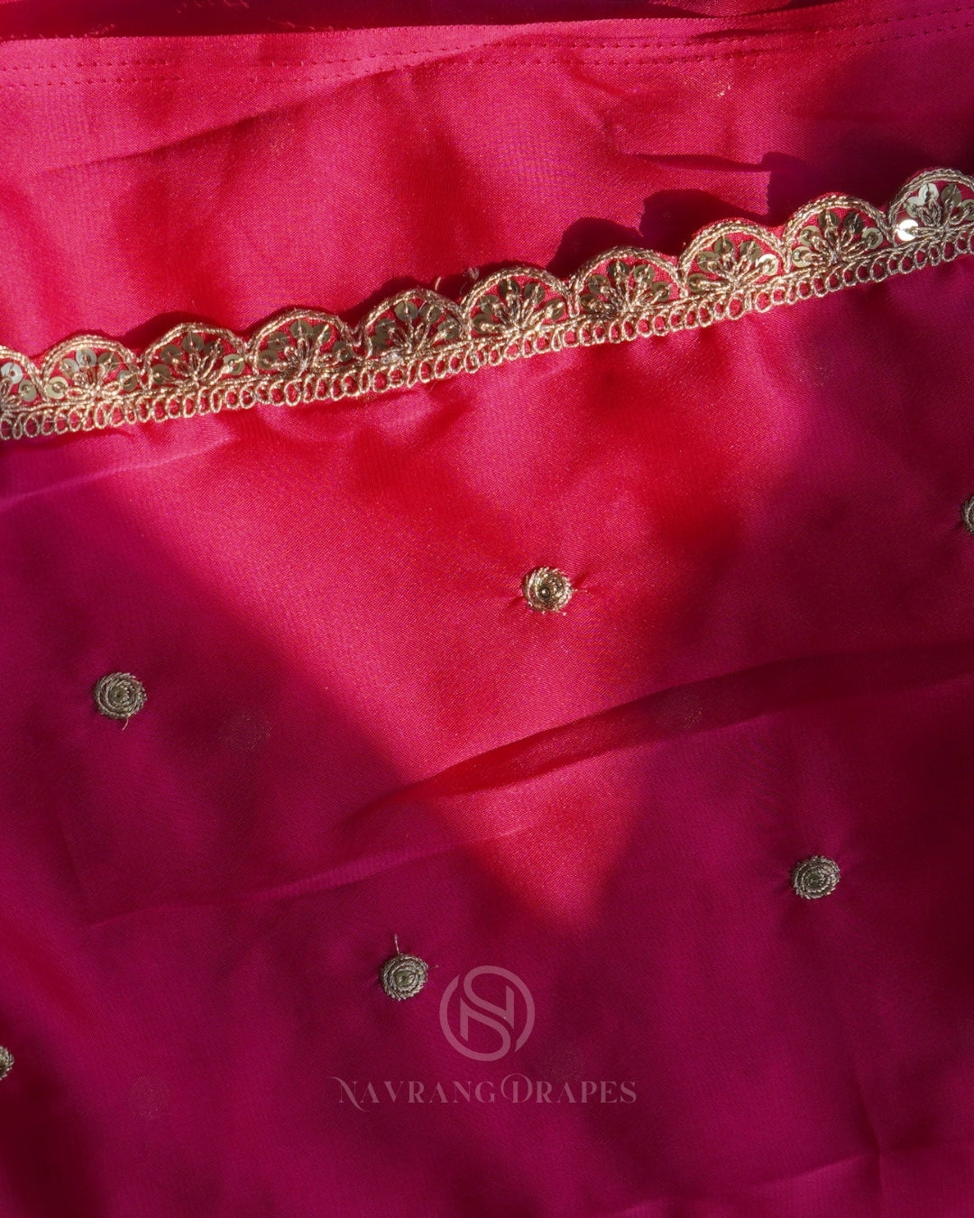 THE ROYAL PINK GEORGETTE SAREE