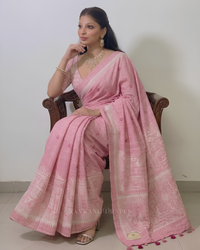 Blush Silk – Vegan Saree
