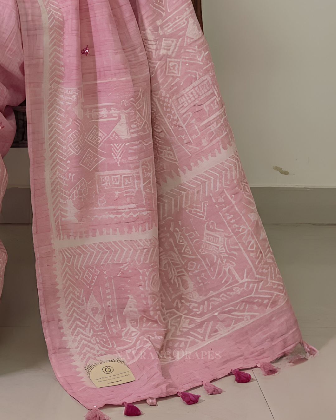 Blush Silk – Vegan Saree