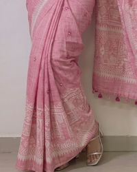 Blush Silk – Vegan Saree