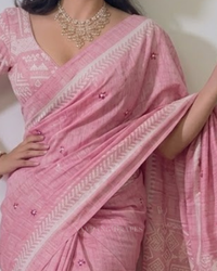 Blush Silk – Vegan Saree