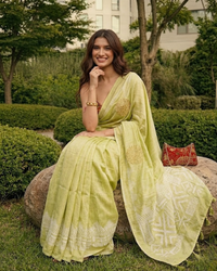 Emerald Silk – Vegan Saree