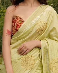 Emerald Silk – Vegan Saree
