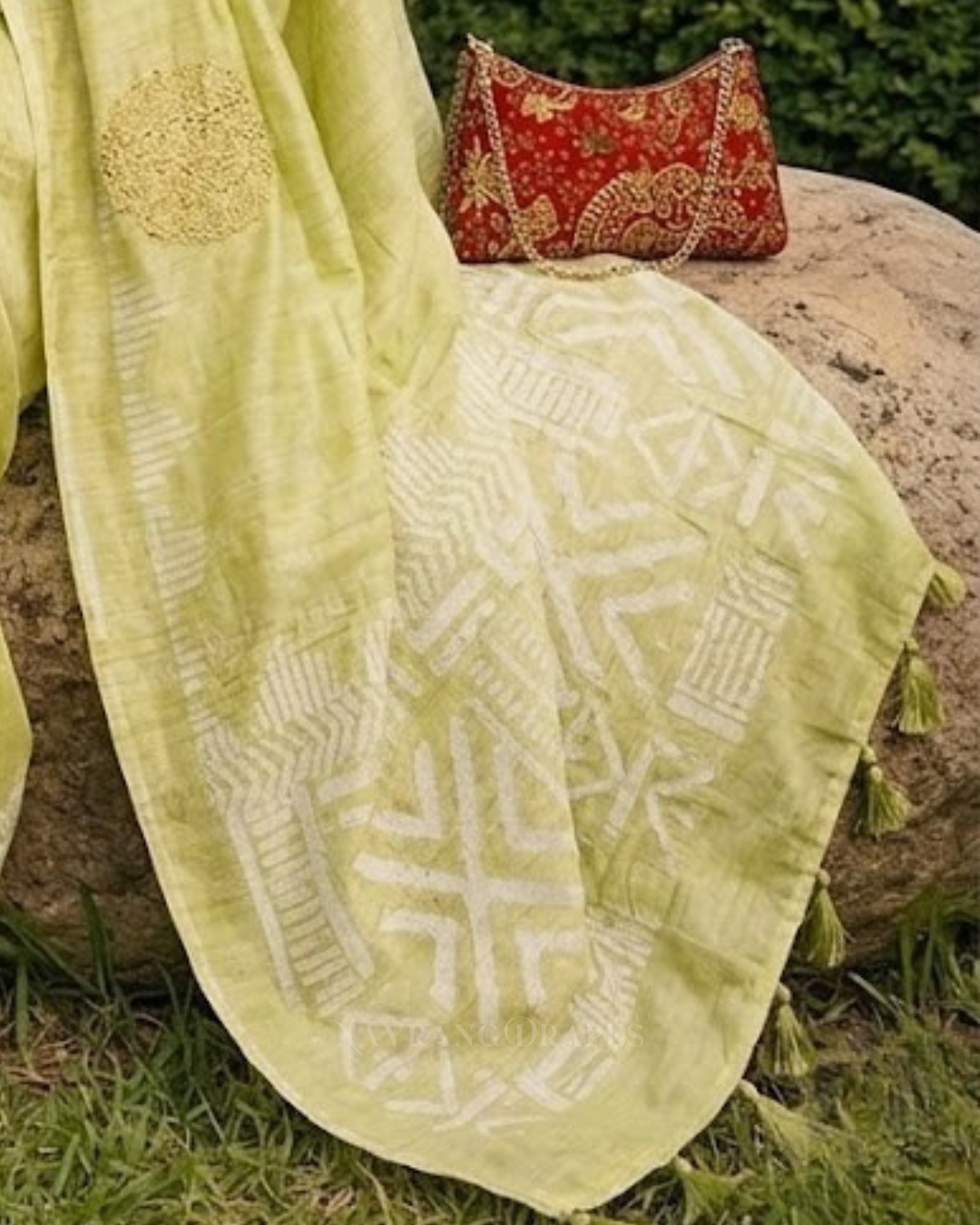 Emerald Silk – Vegan Saree