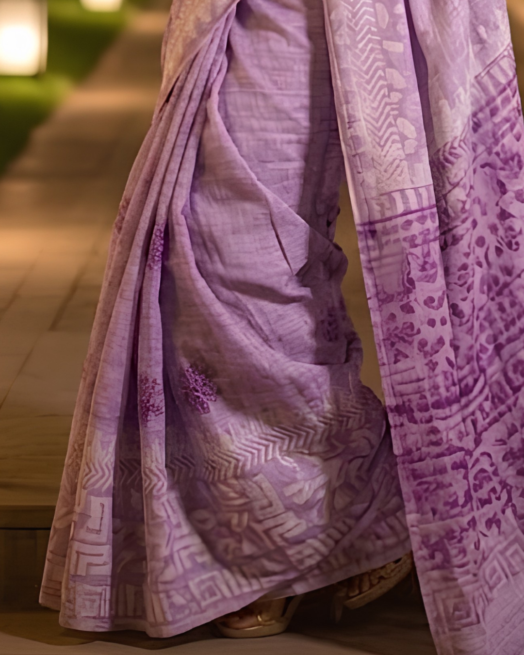 Royal Plum – Vegan Silk Saree