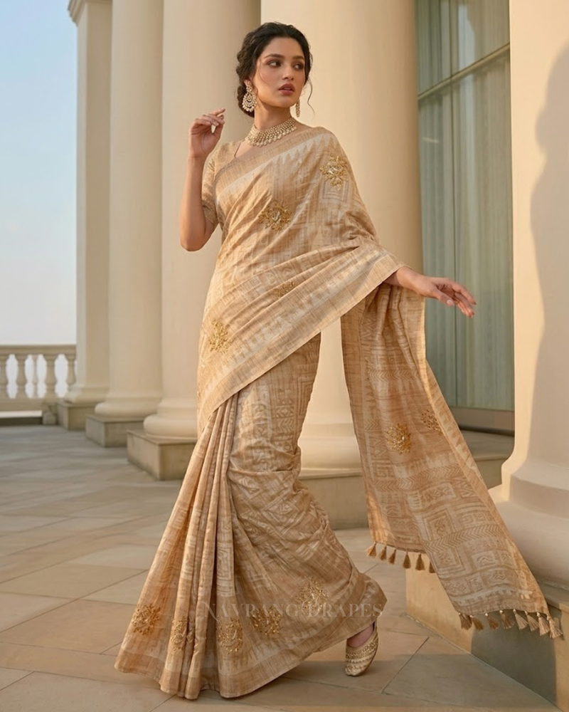 Sand Dune – Vegan Silk Saree