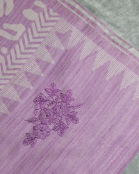 Royal Plum – Vegan Silk Saree
